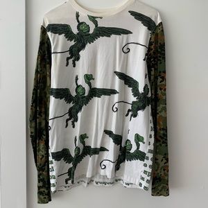 Opening Ceremony Mens Long Sleeve Shirt Size Small